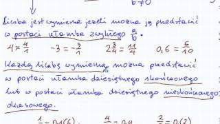 Liczby rzeczywiste wymierne i niewymierne  Matematyka Szkoła Podstawowa i Gimnazjum [upl. by Liscomb96]