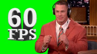 John Cena Headphones Dancing  Green Screen  1080p60 [upl. by Tacita517]