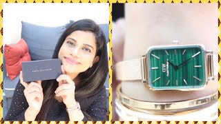 UNBOXING MY DIWALI 🪔 GIFT  DANIEL WELLINGTON GIFTING IDEAS  Sana K [upl. by Asilad]