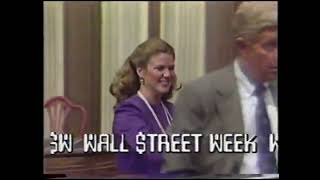 PBS  Wall treet Week with Louis Rukeyser  September 13 1985 [upl. by Methuselah]