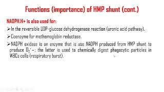 HMP shunt [upl. by Eelahs]