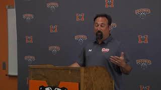 Mercer Football Press Conference [upl. by Tonya674]