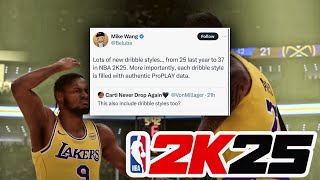 NEW DRIBBLE STYLES IN NBA 2K25  Reacting To NBA 2K25 News amp Gameplay [upl. by Ritchie918]