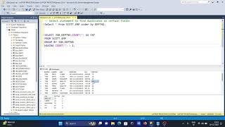 Find duplicate rows in SQL Server with multiple columns [upl. by Meill]