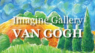 Masterpiece create your Van Gogh inspired landscape and miniature gallery [upl. by Anirrok]