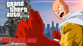 This GTA 5 One Punch Man Mod is ABSOLUTELY INSANE [upl. by Rombert]