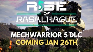 Mechwarrior 5  Rise of Rasalhague DLC  What to Expect [upl. by Nalyorf]