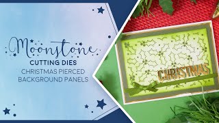 Moonstone Christmas Pierced Background Panels [upl. by Olethea565]