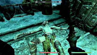 The Elder Scrolls V Skyrim  Mzinchaleft  How to get Grimsever sword rare weapon  Part 2 [upl. by Rocky]