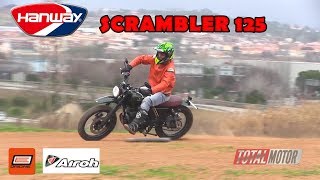 Hanway Scrambler 125  Prueba  Test  Review en español  Total Motor TV [upl. by Hoffmann885]