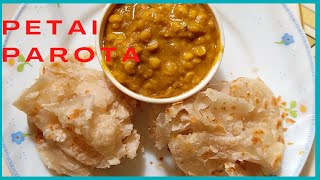 Petai paratha  cholar dal recipe😋😋😋 [upl. by Teragramyram903]