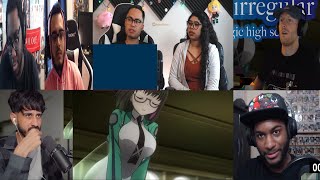 THE IRREGULAR AT MAGIC HIGHSCHOOL EPISODE 1 REACTION MASHUP [upl. by Nelle]