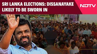 Dissanayake  Sri Lankas Marxist Politician Anura Kumara Dissanayake Leads Presidential Vote [upl. by Alolomo835]