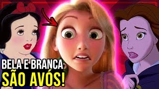 TEORIA DISNEY AS PRINCESAS SÃO PARENTES [upl. by Townshend]