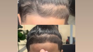 How to Fix and Permanently Lay Down a Cowlick using a Down Perm easy ShouldaWentToElliot [upl. by Arykat]