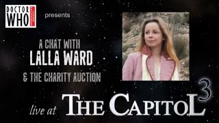 Lalla Ward interviewed at The Capitol 3 A Doctor Who Appreciation Society DWAS event 2018 [upl. by Etnecniv298]