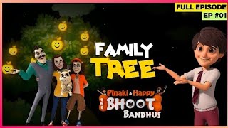 pinaki amp Happy Bhoot Bandhus  family tree pinakicartoon [upl. by Piero819]