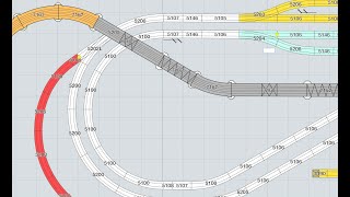 2021 layout  Phase 1 building the mainlines  Märklin analogue  MTrack [upl. by Yrram]