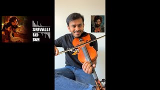 Srivalli Sad version  Pushpa  Devi Sri Prasad [upl. by Winnah478]