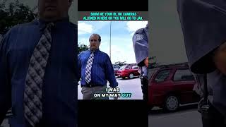 1st Amendment Audit  GIVE ME YOUR ID  Confronted At Big State Prison [upl. by Enamrahs]