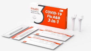 How to use the iHealth COVID19Flu AampB Rapid Test [upl. by Hagep295]