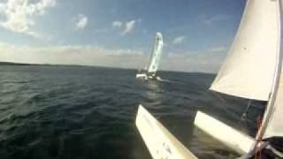 GoPro NACRA 50 Catamaran Sailing [upl. by Chemesh]