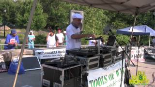 DJ Cash Money live  Crotona Park BronxNew York 2014 [upl. by Todd321]