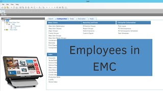 Manage Employees in EMC  Micros Simphony Training [upl. by Casanova]