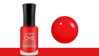 Jaquline USA Red Roses reviewChemical Free Nail Paint review [upl. by Healey]