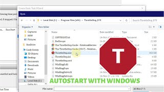 How to make Throttlestop Autostart with Windows [upl. by Nwahsek]