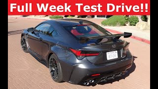 2021 Lexus RCF Fuji Speedway Edition Road Test [upl. by Schindler]