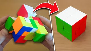 Attempting to Solve a PUPPET CUBE With NO Help [upl. by Chivers]