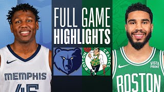 GRIZZLIES at CELTICS  FULL GAME HIGHLIGHTS  February 4 2024 [upl. by Dranoc568]