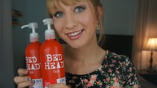 Bed Head Resurrection Shampoo and Conditioner Review [upl. by Ahsayn]