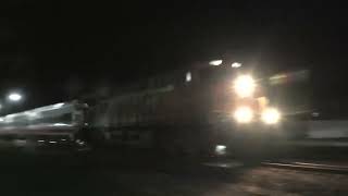 BNSF 5857 Leads Venture Car Delivery Princeton IL 10824 [upl. by Aydidey]