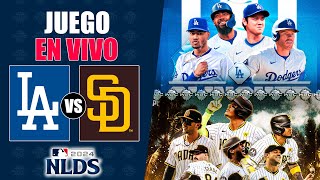 🔴 EN VIVO LOS ANGELES DODGERS vs SAN DIEGO PADRES  SERIE DIVISIONAL LIGA NACIONAL [upl. by Rosmunda446]