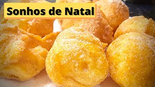 Sonhos de Natal Super Fofos  Receita Portuguesa [upl. by Aon70]