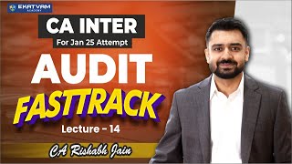 Lecture 14  CA Inter Audit Fastrack For May 2024 Exam  SA 230 amp SA 300  cainter [upl. by Dagley]