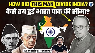 How did Radcliffe Line Divide India Controversial Decisions affecting India and Pakistan  Mahipal [upl. by Namyac760]