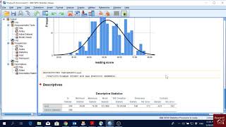 SPSS 8 Normal Distribution Test in 3 Approaches [upl. by Ambrosio]