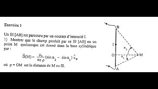 Electromagnétisme dans le vide SMPSMPCS3 darijaloi biot et savart [upl. by Pearson]