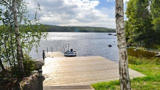 Ferienhaus quotGladvikenquot in Småland Schweden SchwedenhausVermittlungde [upl. by Furlani359]