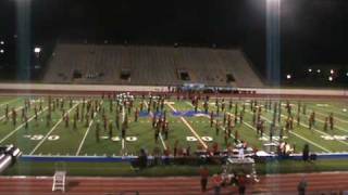 Martin HS Warriors Marching Band Chasing Shadows 2009 Dean P Corey Band Spectacular [upl. by Eneli]