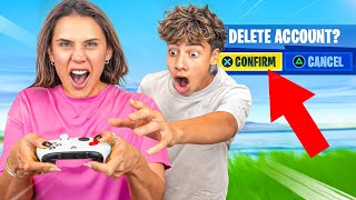 My Mom CONTROLS my Fortnite Game 😡 [upl. by Levenson]