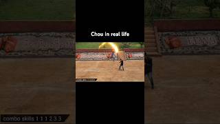 real life chou mobilelegends mlbb reallife real [upl. by Clawson358]