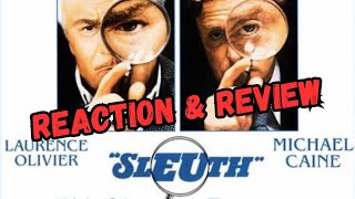 Sleuth 1972 the best suspense movie ever Michael Caine Laurence Olivier [upl. by Garibull]