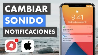 CÓMO CAMBIAR EL TONO DE NOTIFICACIÓN EN iPHONE 📱 [upl. by Noiztneb]