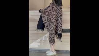 Fendi Wraps fashionscarf [upl. by Tivad]