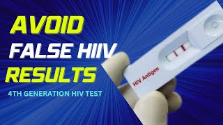 When should one repeat 4th generation HIV test post exposure HIV test kit positive result [upl. by Errehs]