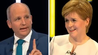 Nicola Sturgeon tells BBC journalist to put on proper debate [upl. by Niamrahc]